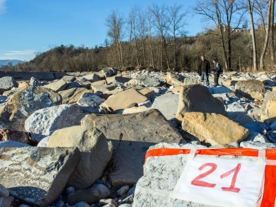 Dall’alluvione del Piave spuntano resti medievali: al via il recupero