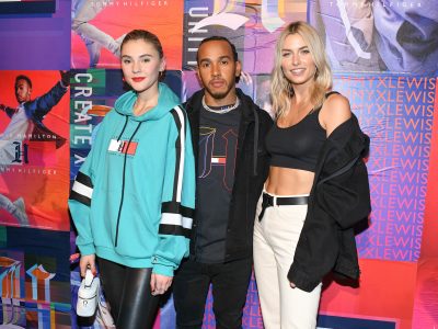 Lewis Hamilton celebra Tommy Hilfiger a Berlino