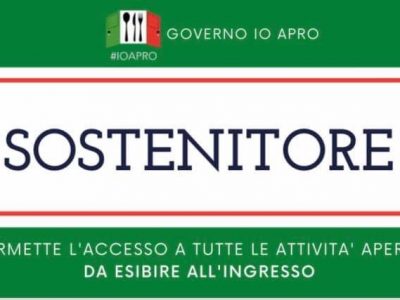 Nasce il Governo IO APRO: 26 Aprile riaprirà tutta l’Italia senza coprifuoco