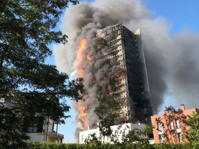 Incendio a Milano: nessuna vittima e non si temono crolli