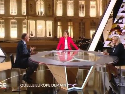 Confronto tv Letta-Le Pen: “Voi amici di Trump e Putin”